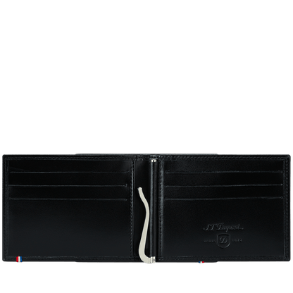 S.T. Dupont Card Holder Bank Note Clip 6 Card E Blue — alternate view