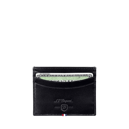 S.T. Dupont Credit Card Holder E Blue — alternate view