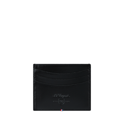 S.T. Dupont Credit Card Holder E Blue — angle view