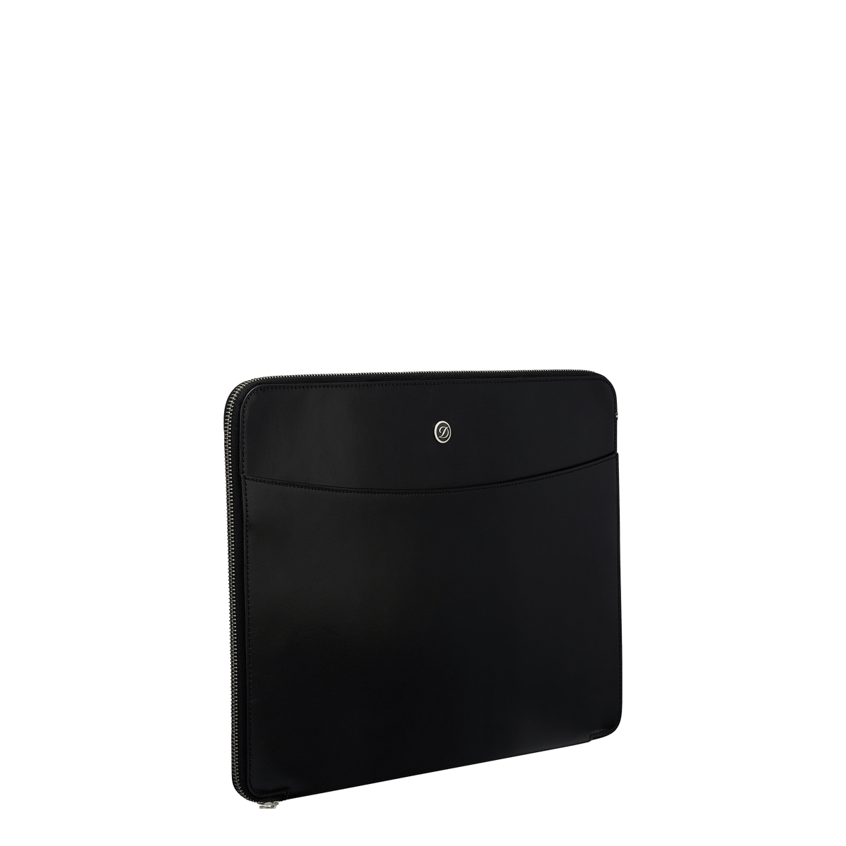 S.T. Dupont Bag Zippered Conference Pad E Blue — angle view