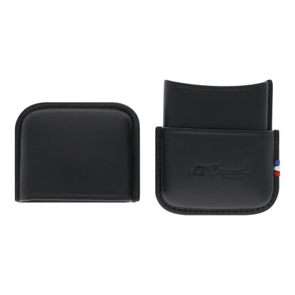 S.T. Dupont Lighter Case - Noir Black — angle view