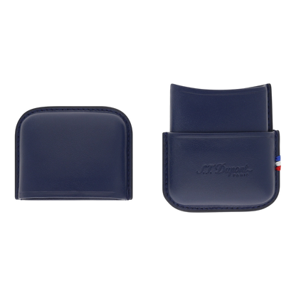 S.T. Dupont Lighter Case - Bleu — angle view