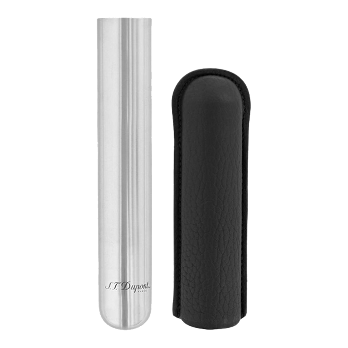 Étui à cigares S.T. Dupont - simple noir — vue de trois quarts
