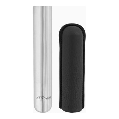 S.T. Dupont Cigar Case - Simple Noir — angle view