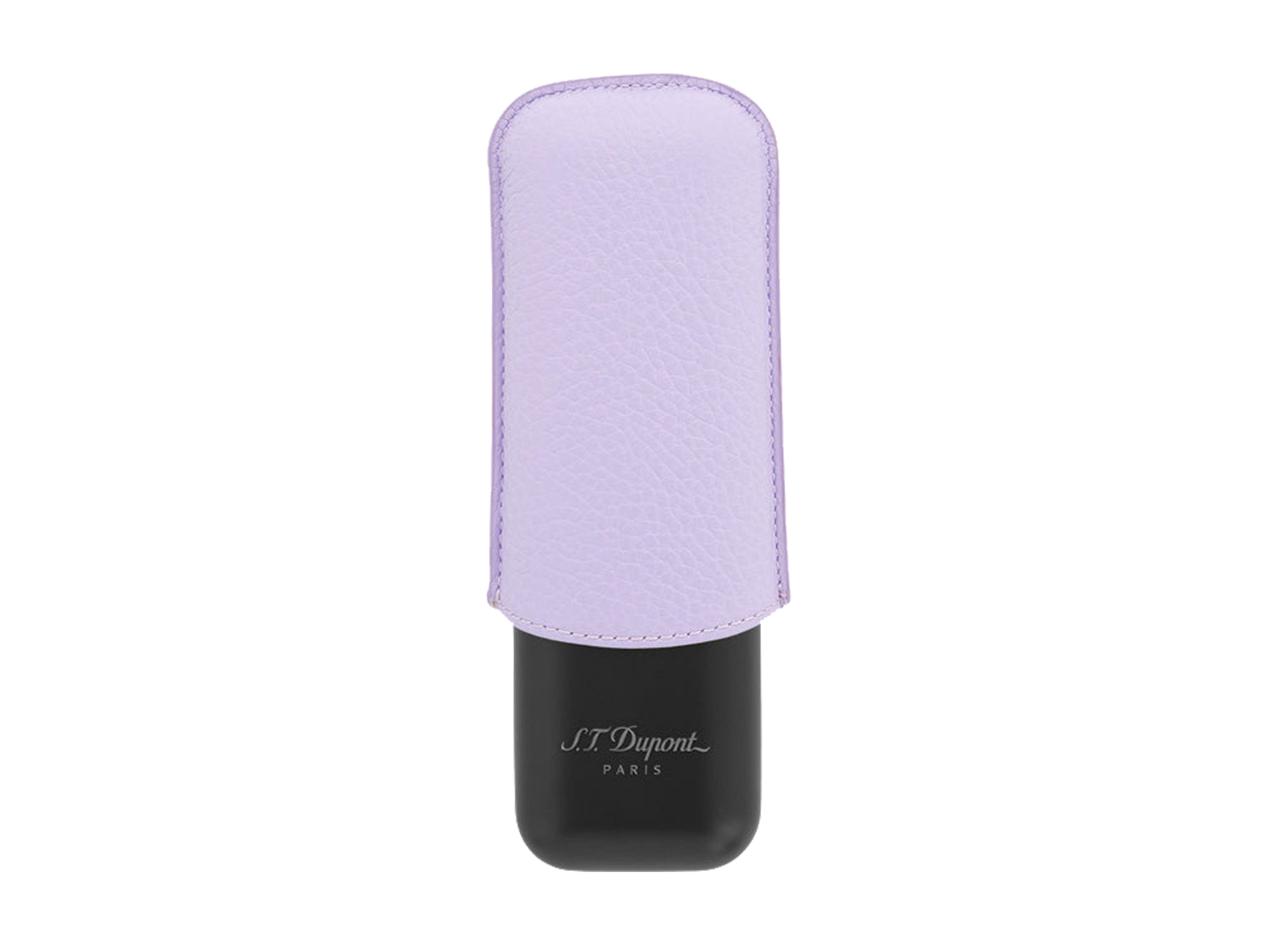 S.T. Dupont Cigar Case 2 Cg Case Lilac Matte Black