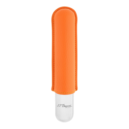 S.T. Dupont Cigar Case - Simple Orange
