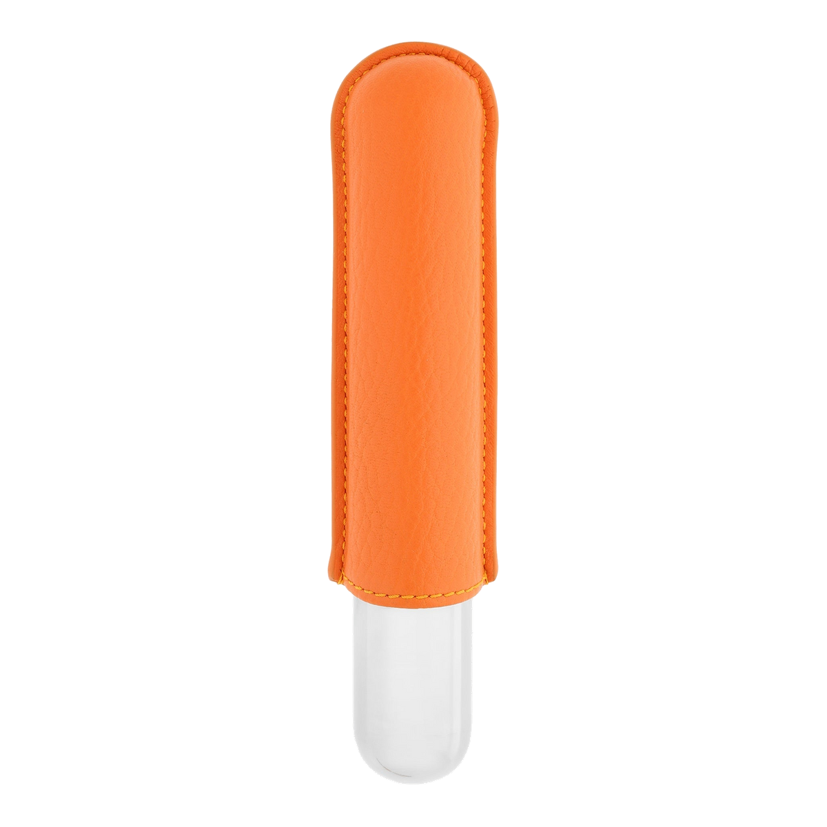 S.T. Dupont Cigar Case - Simple Orange — alternate view