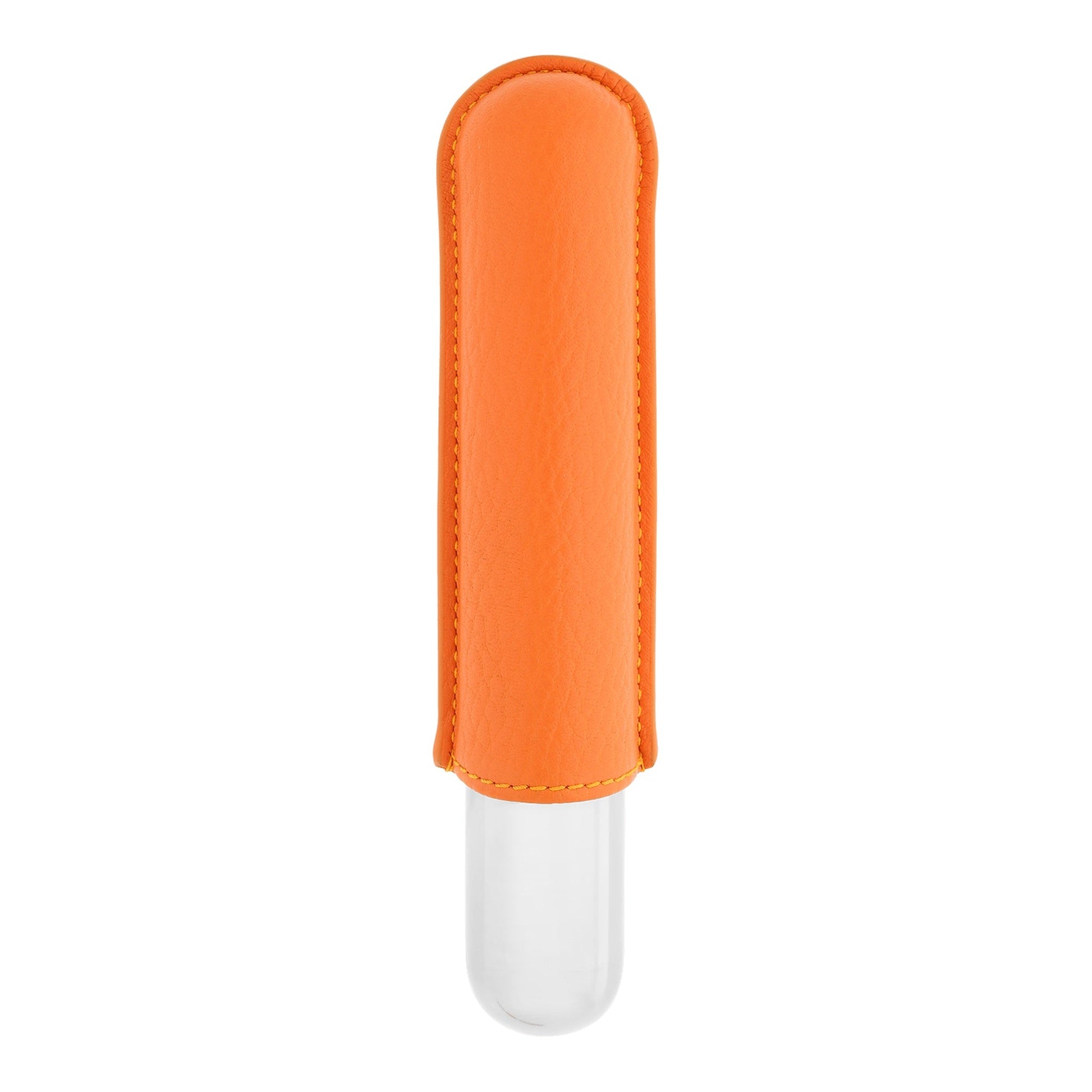 S.T. Dupont Cigar Case - Simple Orange — alternate view
