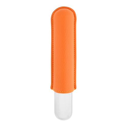 S.T. Dupont Cigar Case - Simple Orange — alternate view