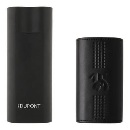 S.T. Dupont Behike - 2 Cigar Leather Case Black — angle view