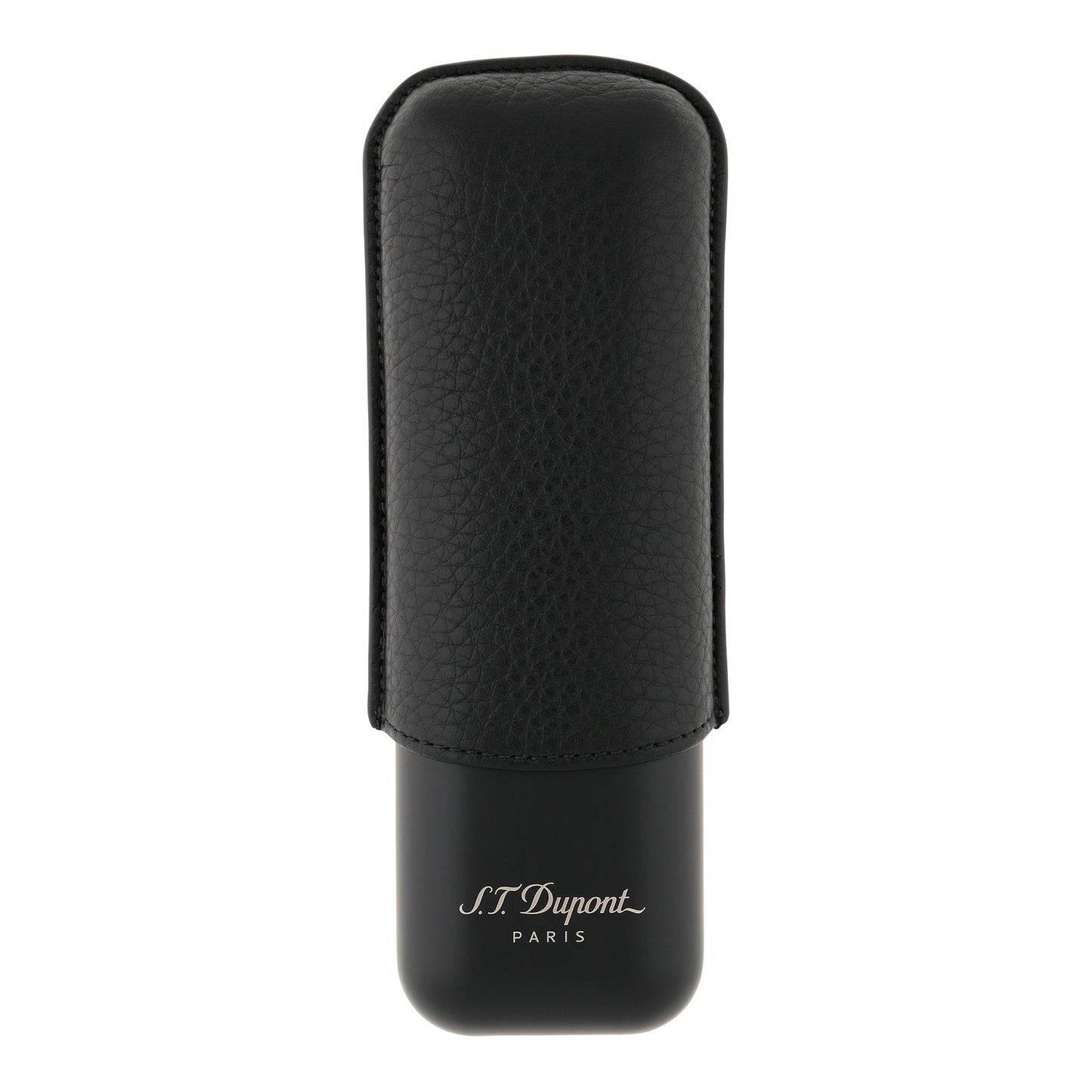 S.T. Dupont Cigar Case - Double Noir (Matte Black)