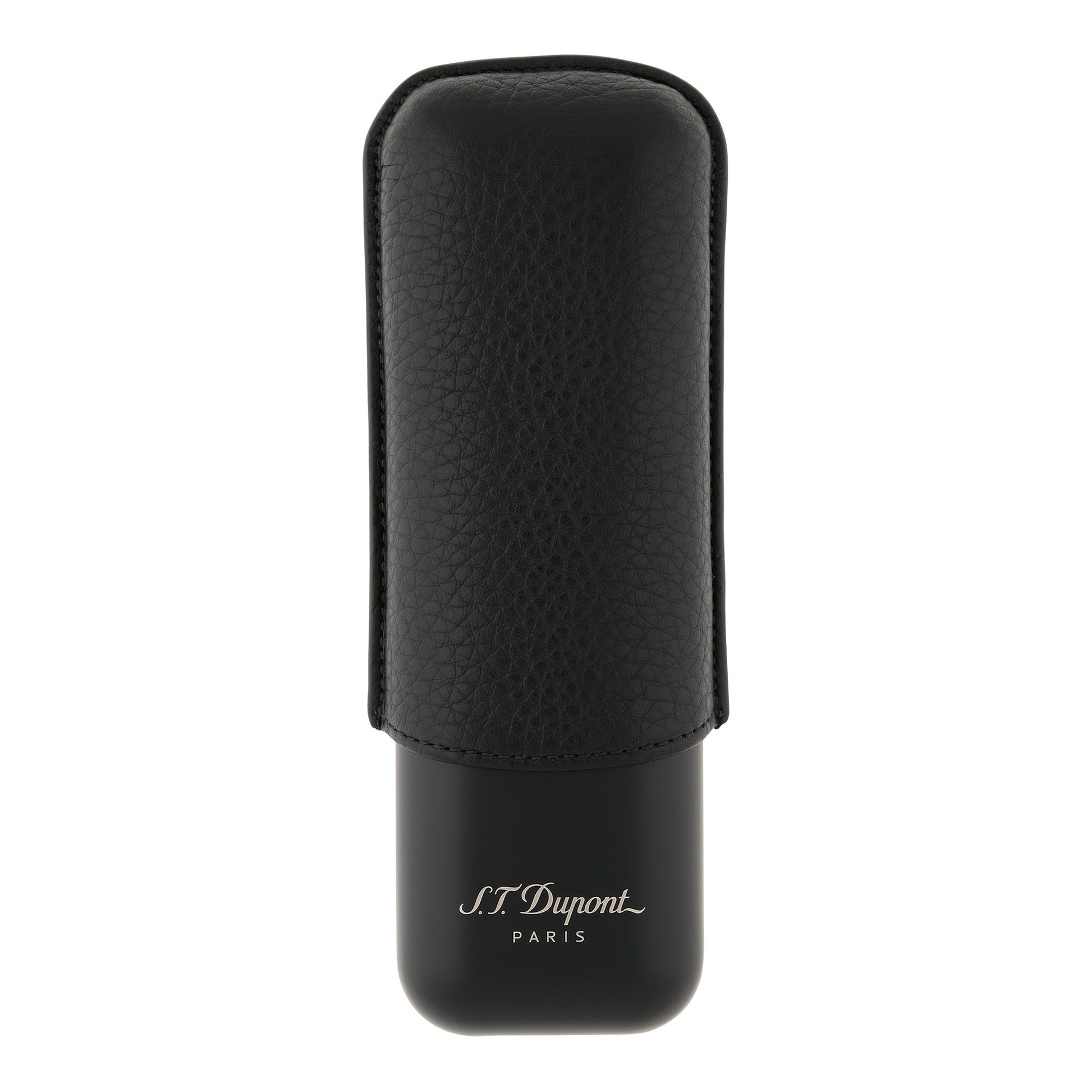 S.T. Dupont Cigar Case - Double Noir (Matte Black)