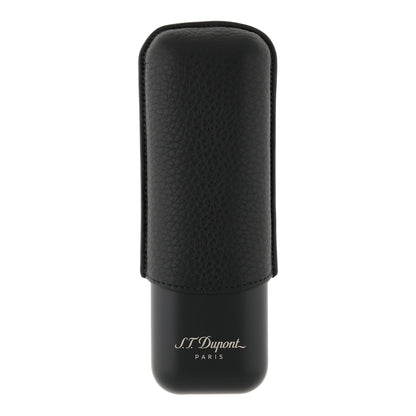S.T. Dupont Cigar Case - Double Noir (Matte Black)