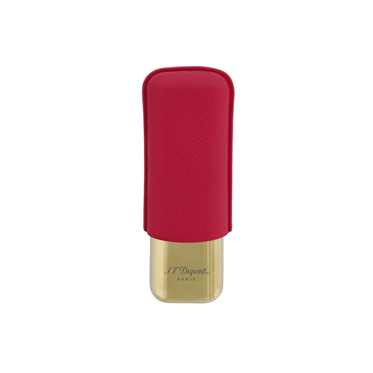 S.T. Dupont Cigar Case 2 Cg Case Pink Grained Golden