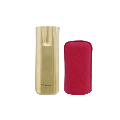 S.T. Dupont Cigar Case 2 Cg Case Pink Grained Golden — alternate view