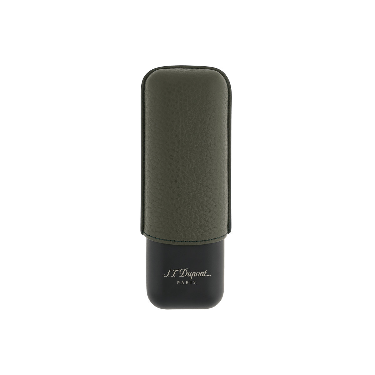 S.T. Dupont 2 Cg Case Khaki Grained Matte