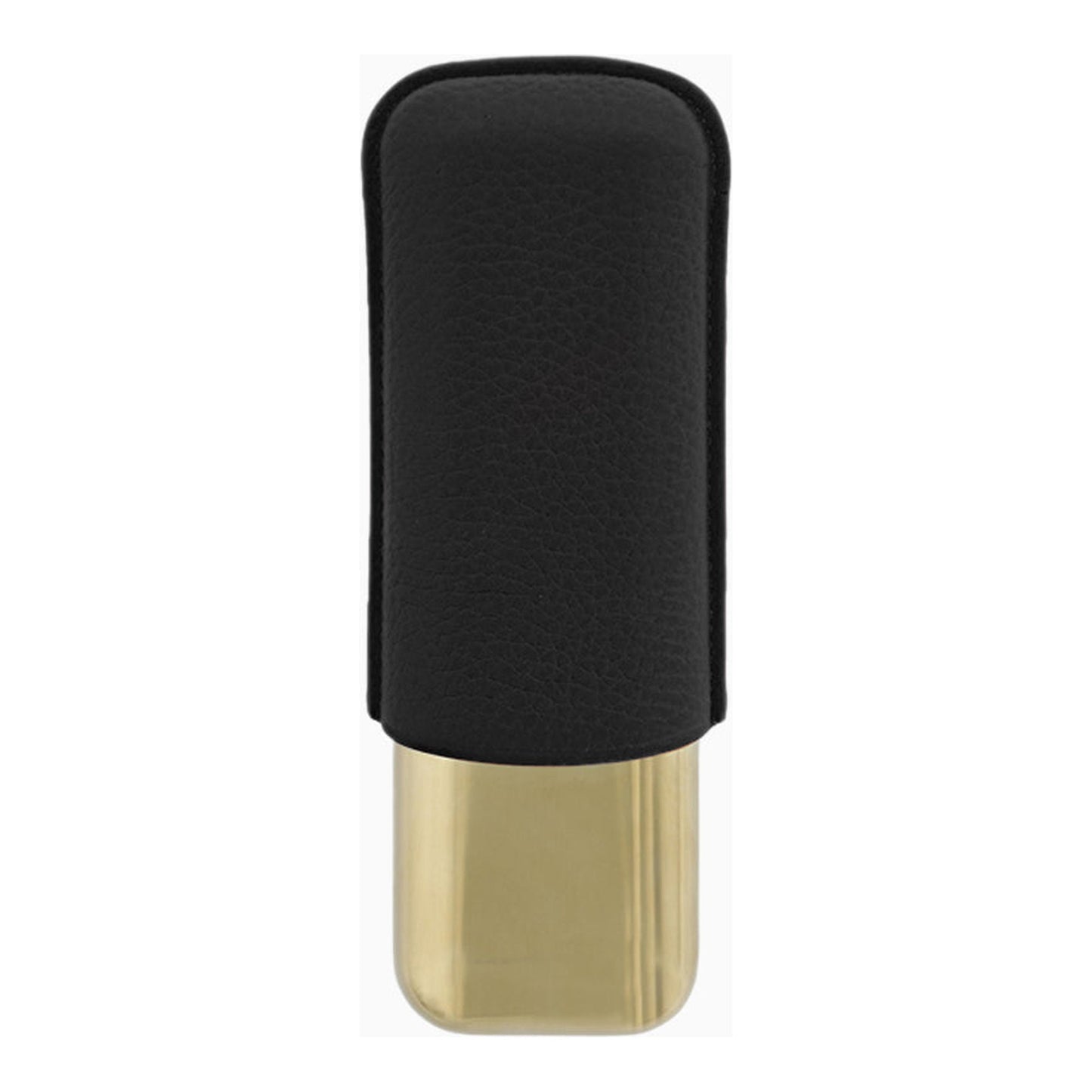 S.T. Dupont Cigar Case - Double Noir (Gold Base) — angle view