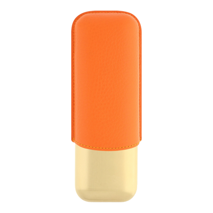 Étui à cigares S.T. Dupont - double orange (base dorée) — autre vue
