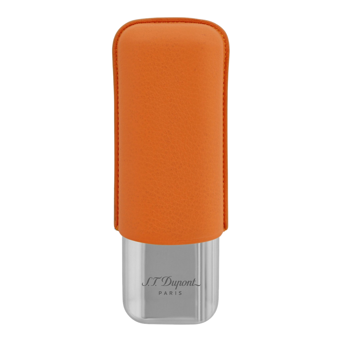 Étui à cigares S.T. Dupont - double orange (base chromée)