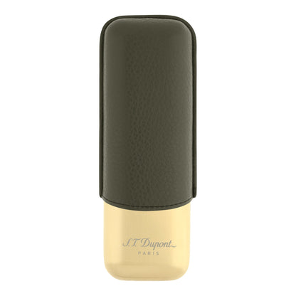 S.T. Dupont Cigar Case - Double Kaki