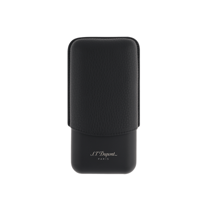 S.T. Dupont 3 Cg Case Black Grained Matte