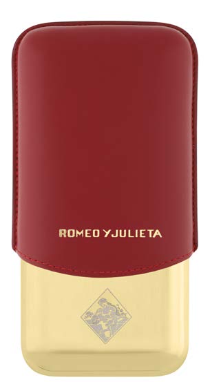 ROMEO Y JULIETA  - ÉTUIS À CIGARE TRIPLE TRIPLE CIGAR CASE ROUGE RED