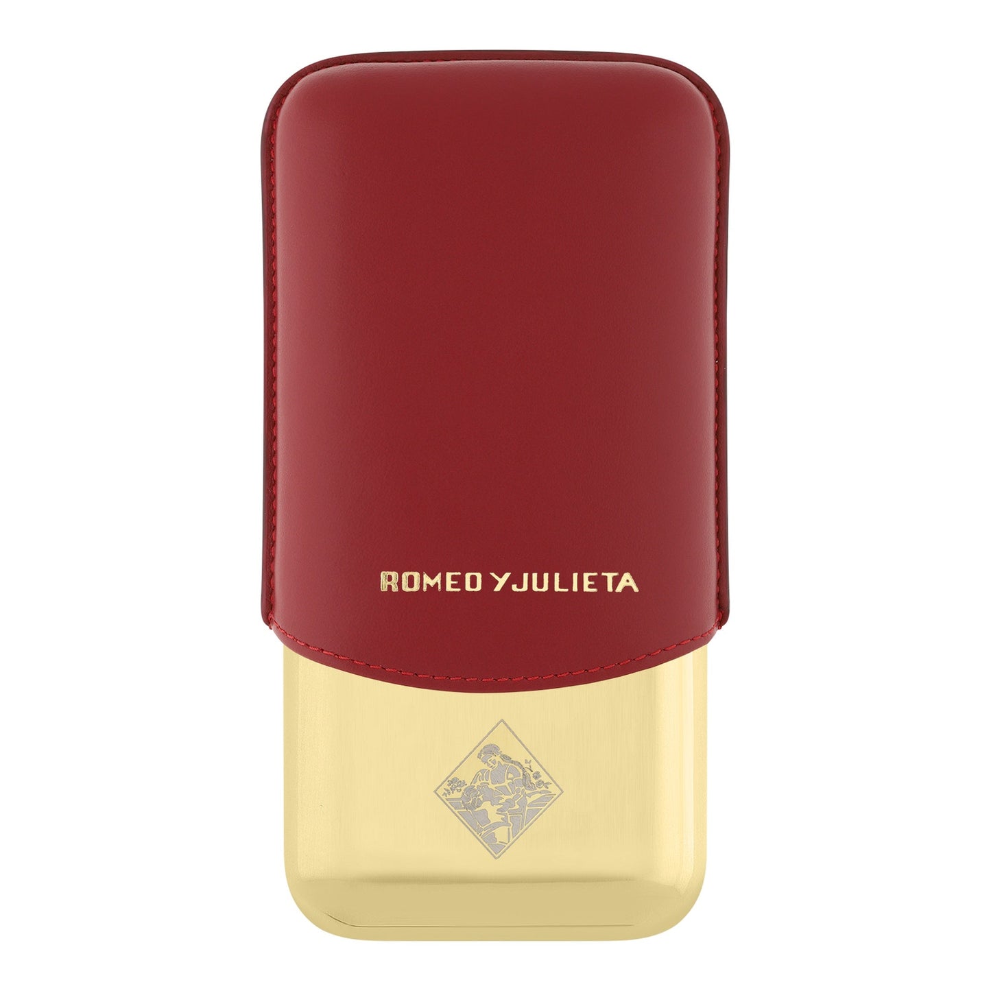 S.T. Dupont Romeo Y Julieta - Étuis À Cigare Triple Cigar Case Rouge Red — alternate view