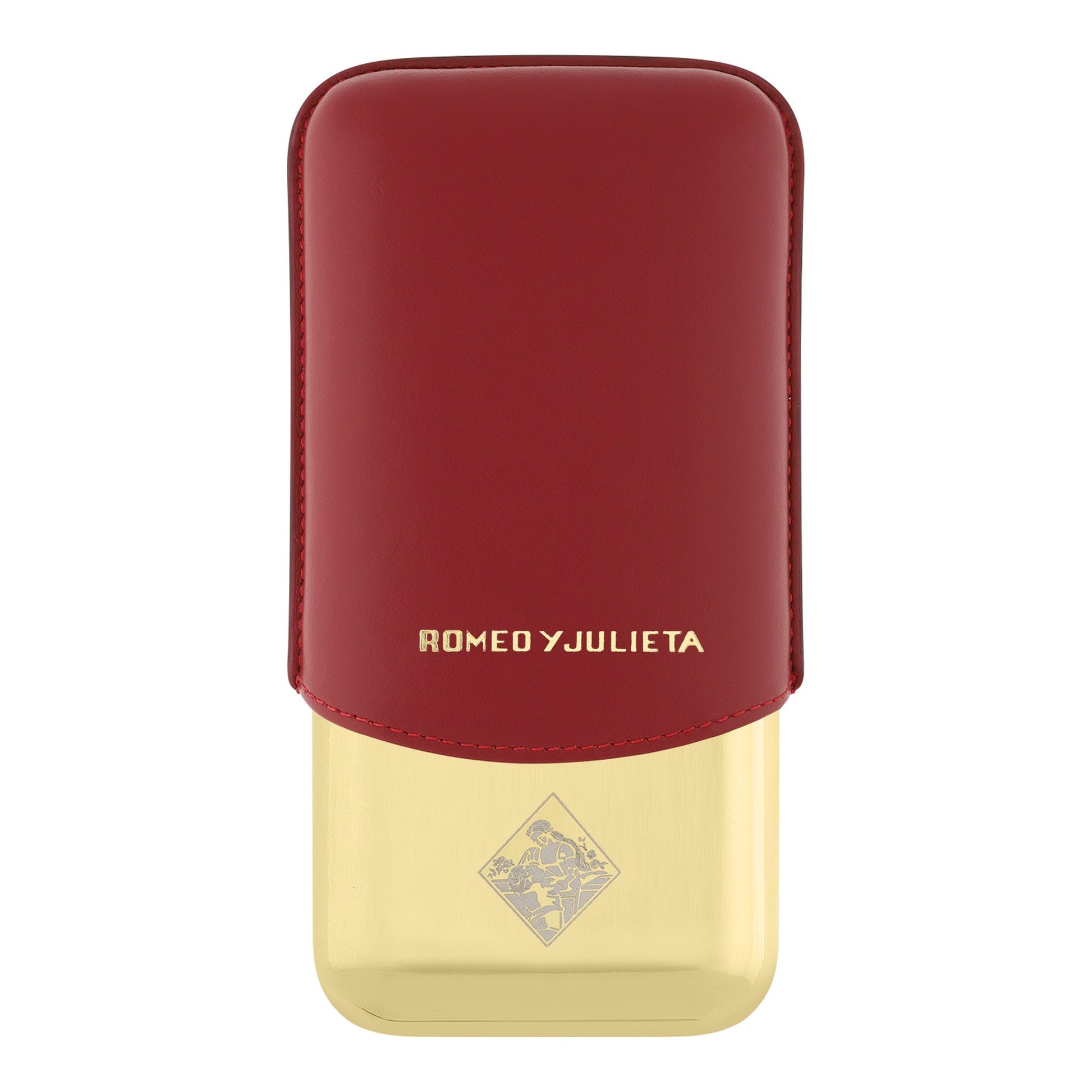 S.T. Dupont Romeo Y Julieta - Étuis À Cigare Triple Cigar Case Rouge Red — alternate view