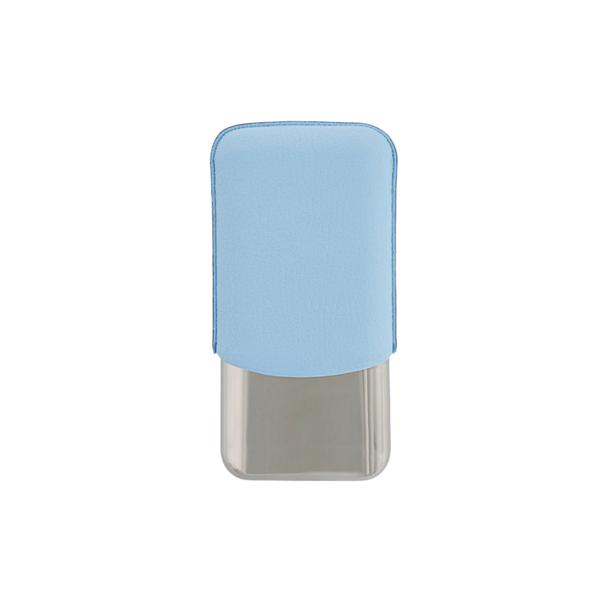 S.T. Dupont Cigar Case 3 Cg Case Turquoise Grained Chrome — alternate view