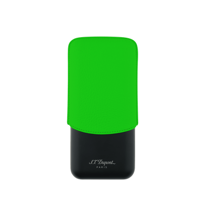 S.T. Dupont 3 Cg Case Fluo Green