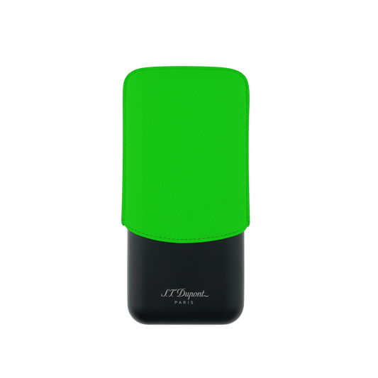 S.T. Dupont 3 Cg étui fluo vert