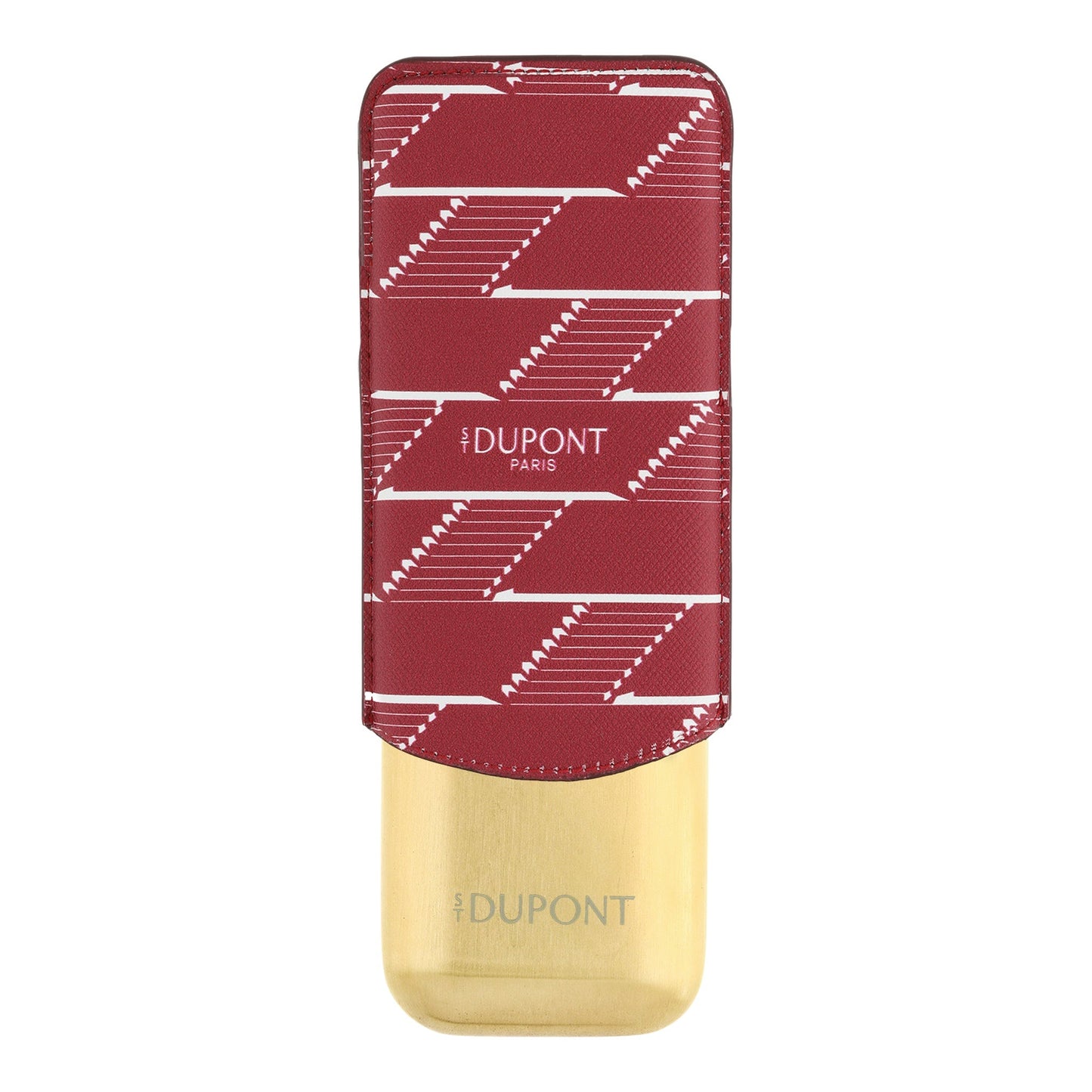 S.T. Dupont Cigar Case - Monogram 1872 Red