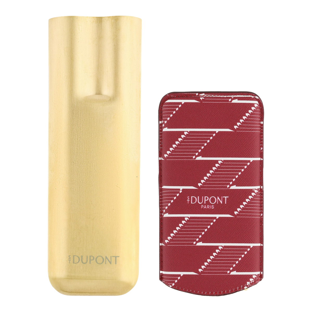 Étui à cigares S.T. Dupont - Monogramme 1872 rouge — vue de trois quarts