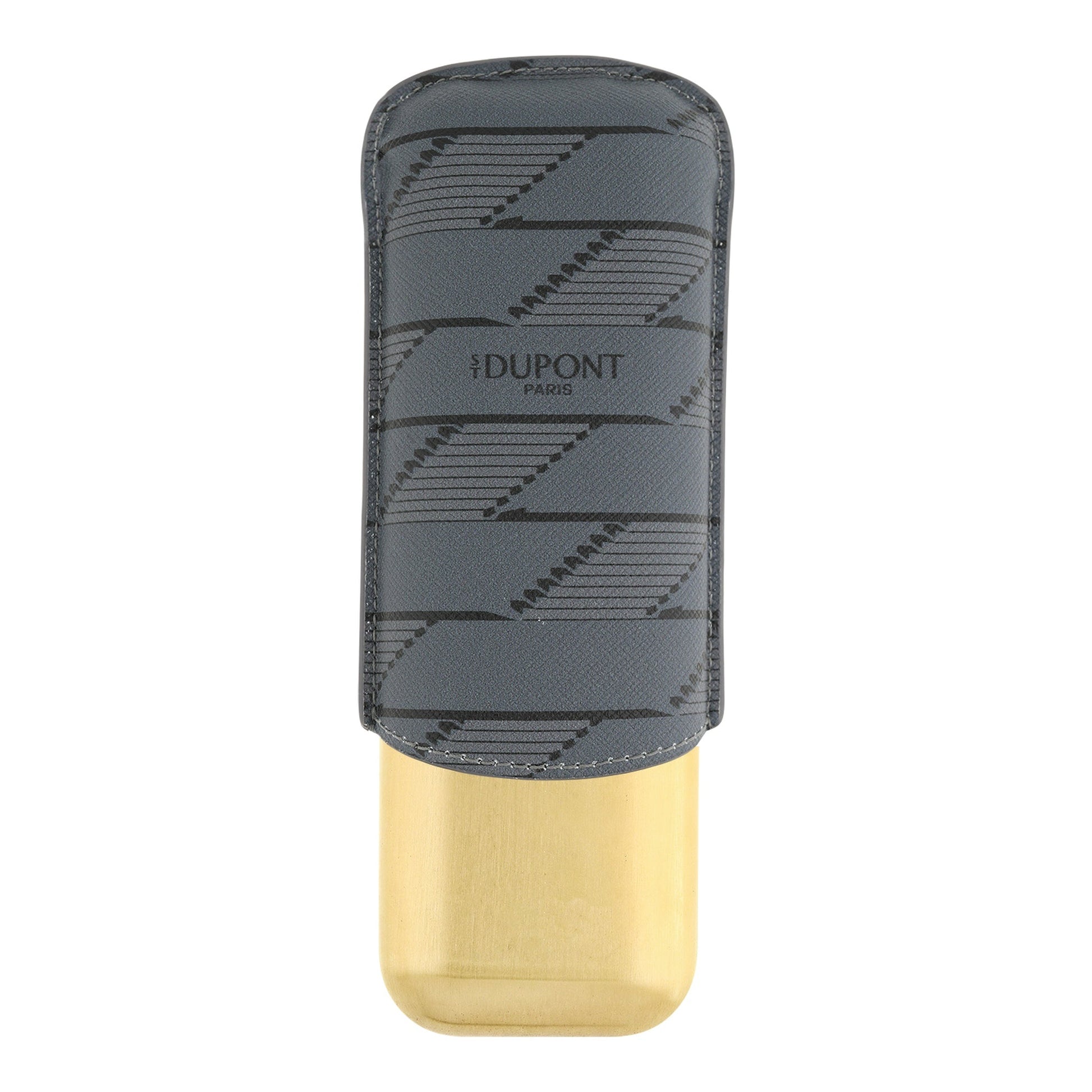 S.T. Dupont Cigar Case - Monogram 1872 Black — alternate view