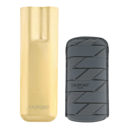 Étui à cigares S.T. Dupont - Monogramme 1872 noir — vue de trois quarts
