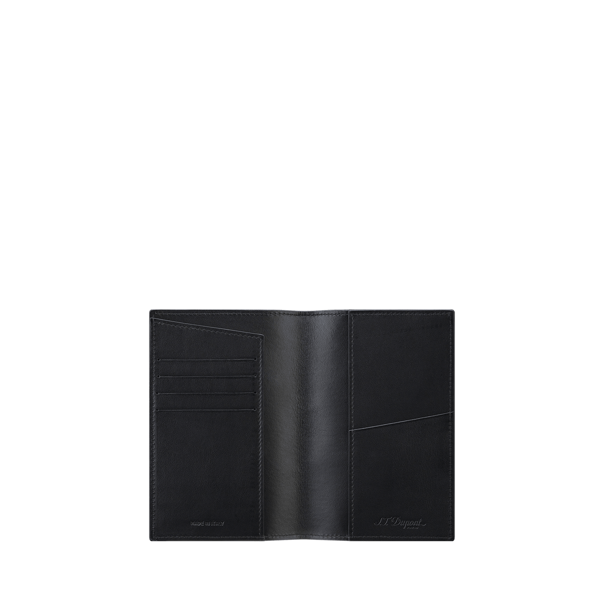 S.T. Dupont Passport Holder Le Grand Atel Blue — angle view