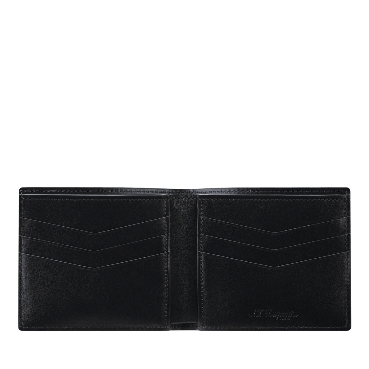 S.T. Dupont Card Holder Billfold 6 Card Le Grand Atel Havana — angle view