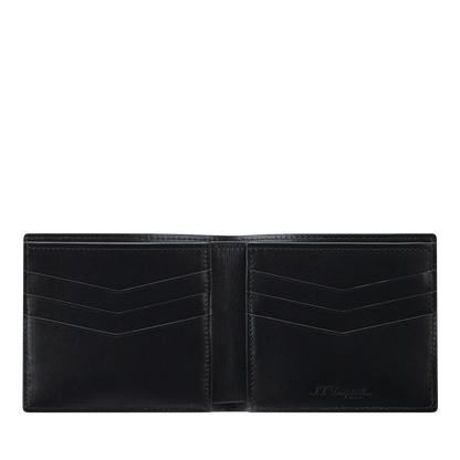 S.T. Dupont Card Holder Billfold 6 Card Le Grand Atel Havana — angle view