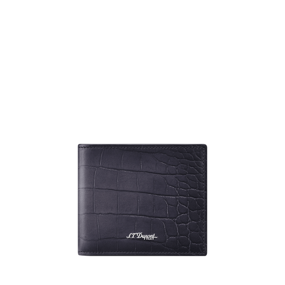 S.T. Dupont Card Holder Billfold 6 Card Le Grand Atelier Black