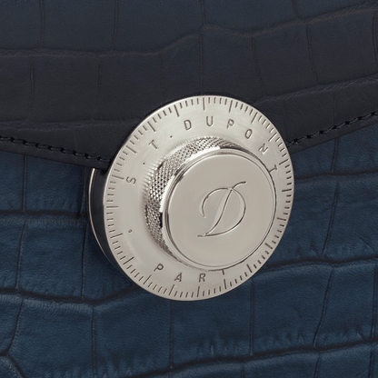S.T. Dupont D-Line - One Gusset Briefcase Le Grand Atelier Blue — view 5