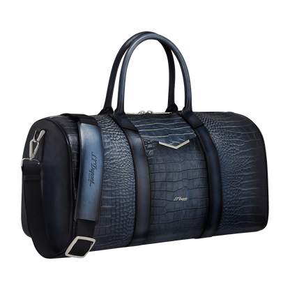 S.T. Dupont Travel Bag Le Grand Atelier Blue — angle view