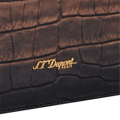 S.T. Dupont D-Line - One Gusset Briefcase Le Grand Atelier Havana — view 5