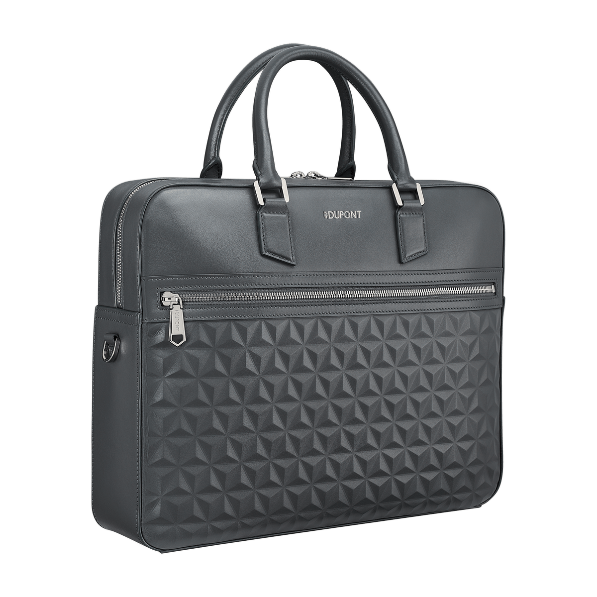 S.T. Dupont Bag Doc Holder Grey — angle view