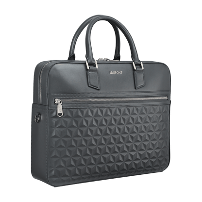 S.T. Dupont Bag Doc Holder Grey — angle view