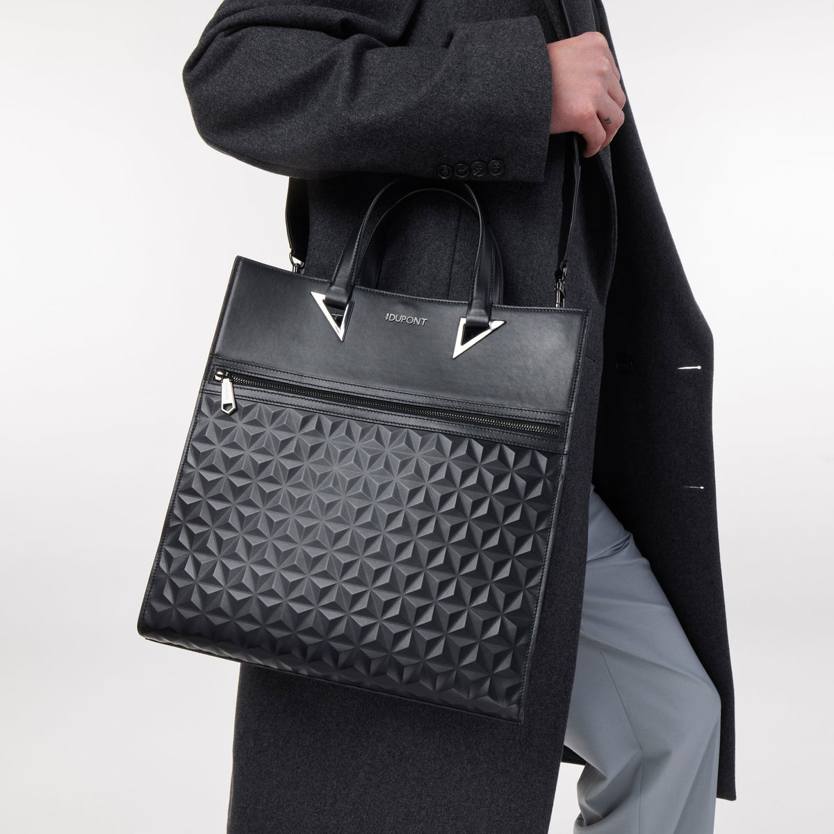 Cabas S.T. Dupont vertical noir — autre vue