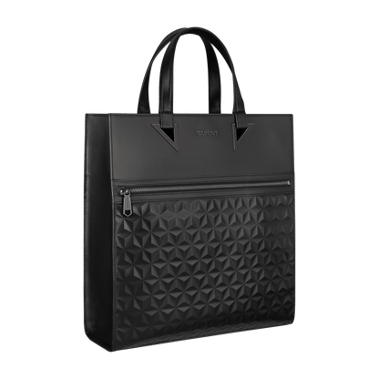 Cabas S.T. Dupont vertical noir — vue de détail