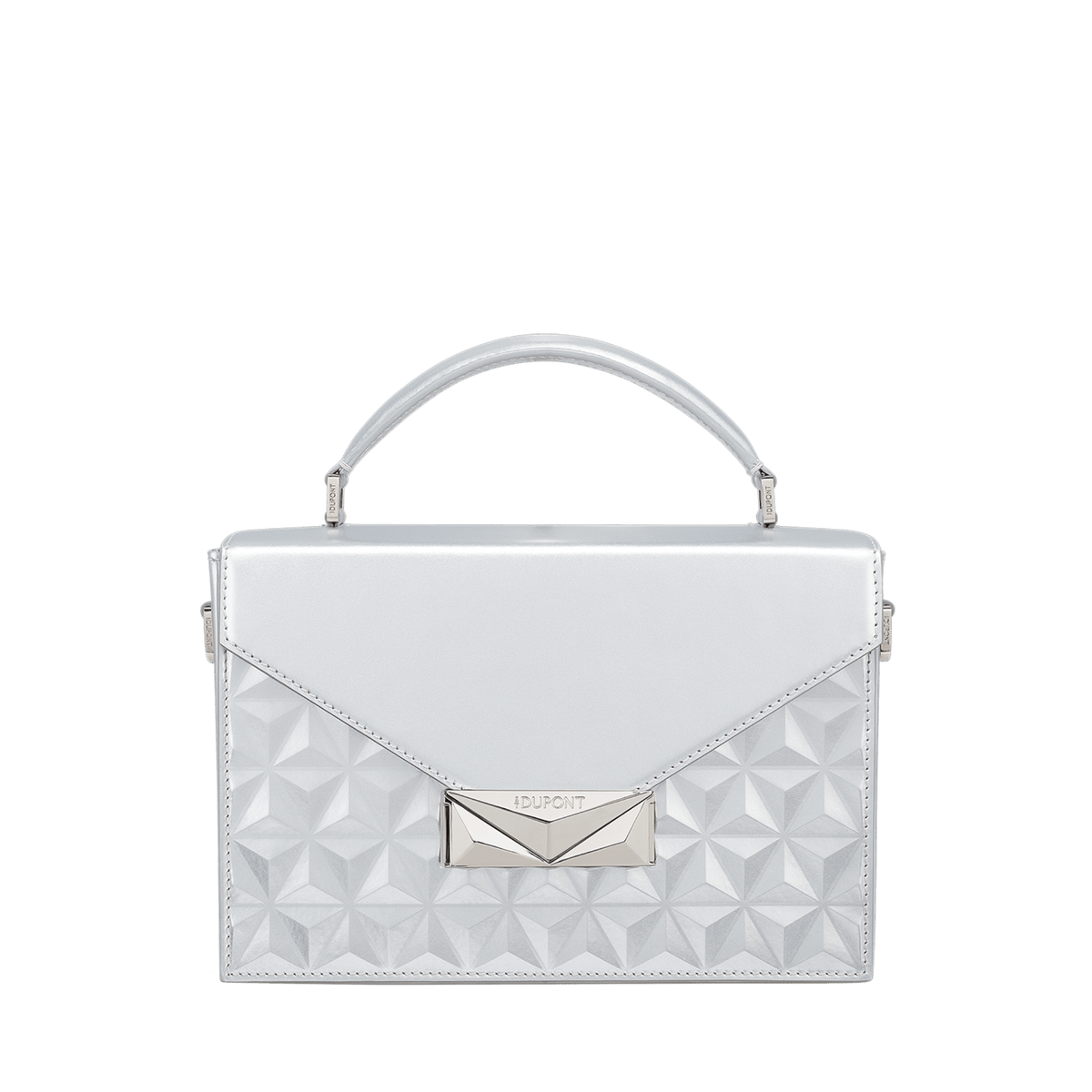 S.T. Dupont Bag Mini Trunk Silver
