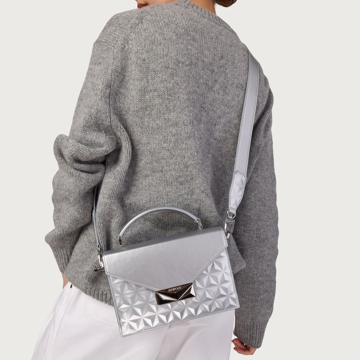 S.T. Dupont Bag Mini Trunk Silver — alternate view