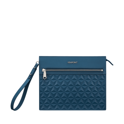 Pochette S.T. Dupont moyenne bleu denim