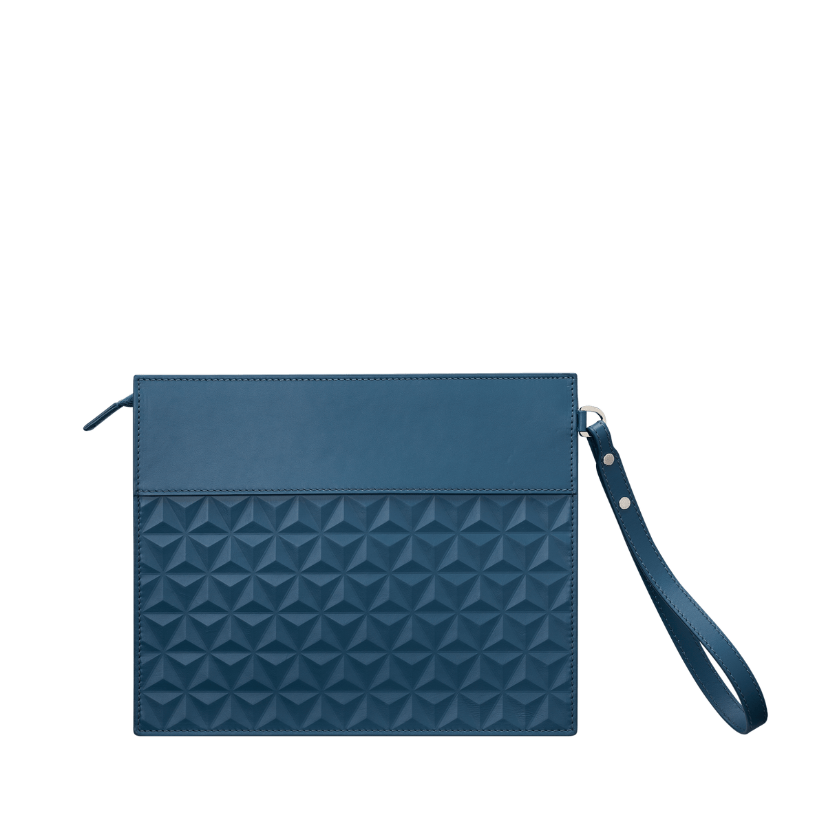 Pochette S.T. Dupont moyenne bleu denim — autre vue